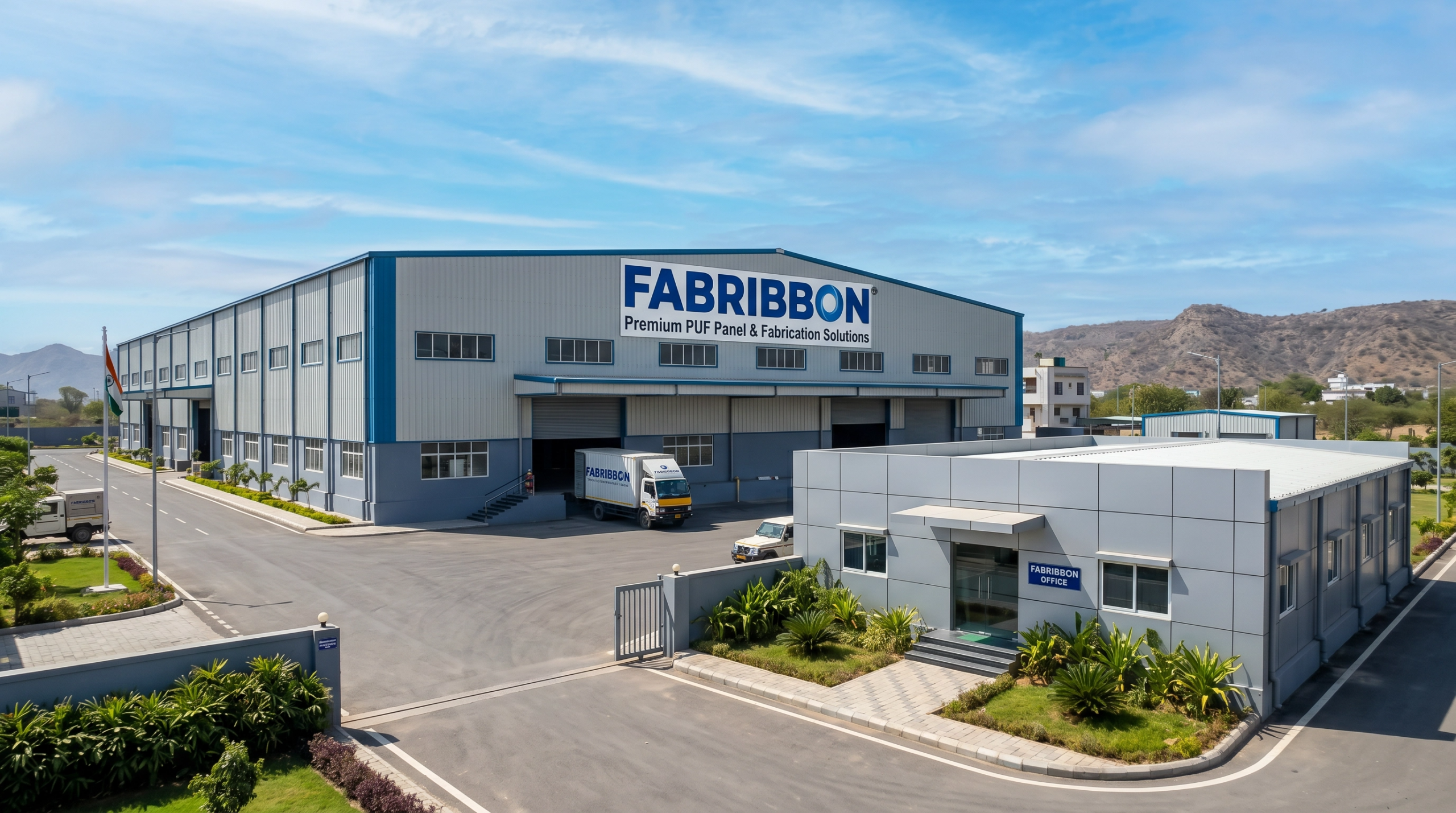 Fabribbon PUF Panel Shed Solutions Jaipur
